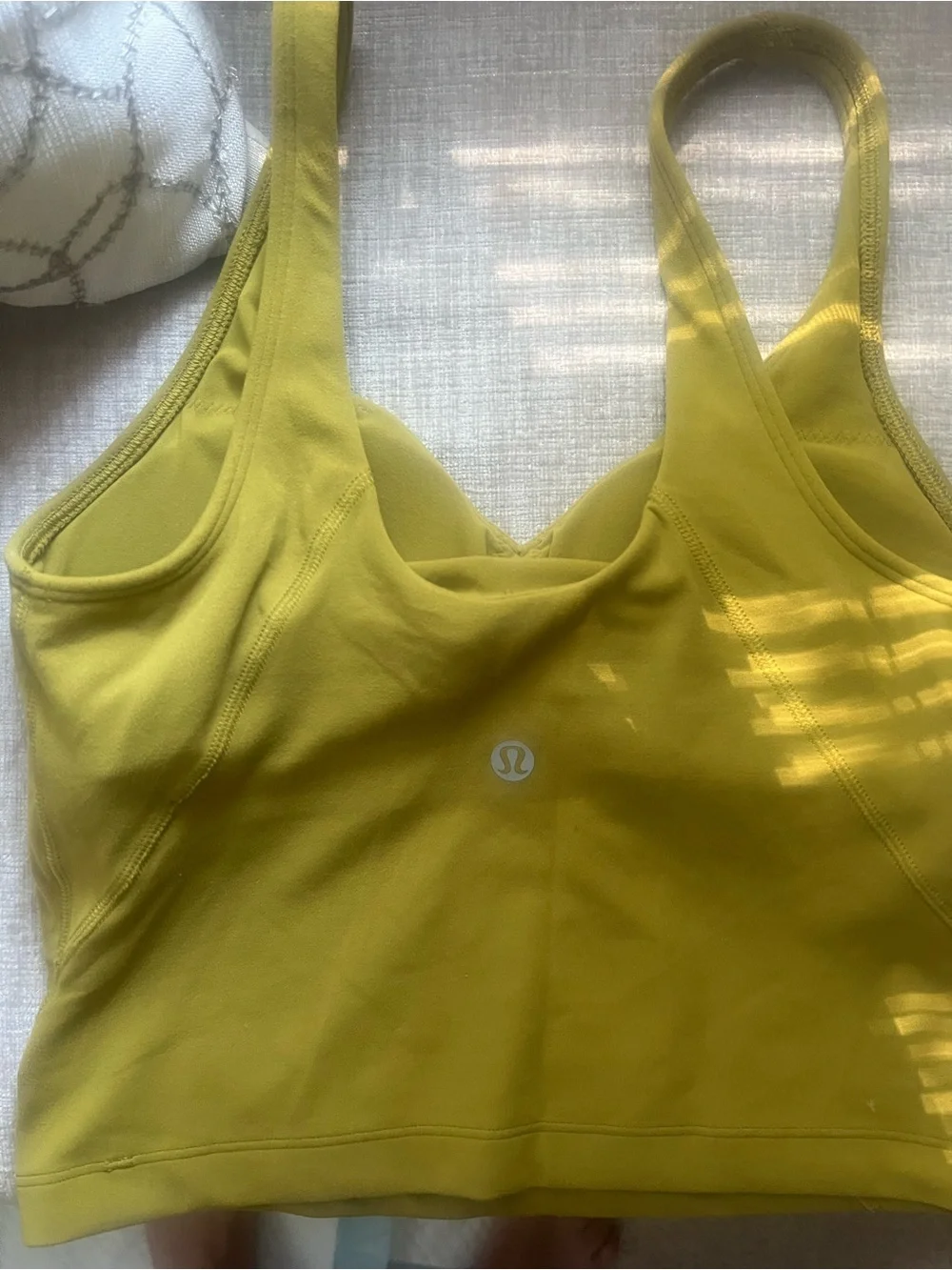 Lululemon Align Tank Sports Bra Olive Green Size 2